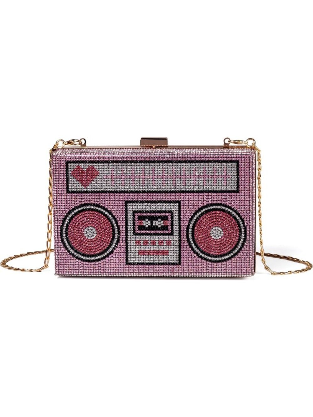 Retro Rhinestone Crossbody Bag | Unique Evening Clutch Purse for Women